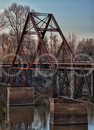 Cross Bayou Trestle In Shreveport Louisiiana is an historic landmark in this commercial architectural photograph by brian buckner photography, shreveport, louisiana.