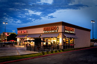 Freebirds And Five Guys Are Providing The "Dining Invitation" Feel That The Owner Was Looking For In This Commercial Architectural Photograph By Brian Buckner Photography, Shreveport, Louisiana.